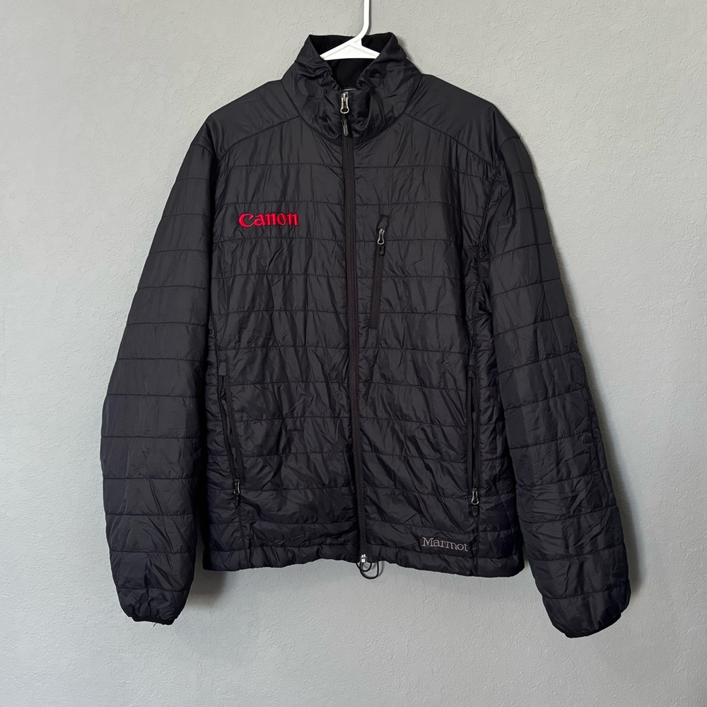Marmot Black Quilted Puffer Jacket